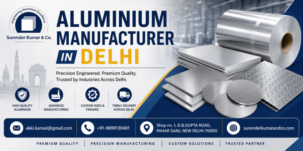 Aluminium Manufacturer in Delhi